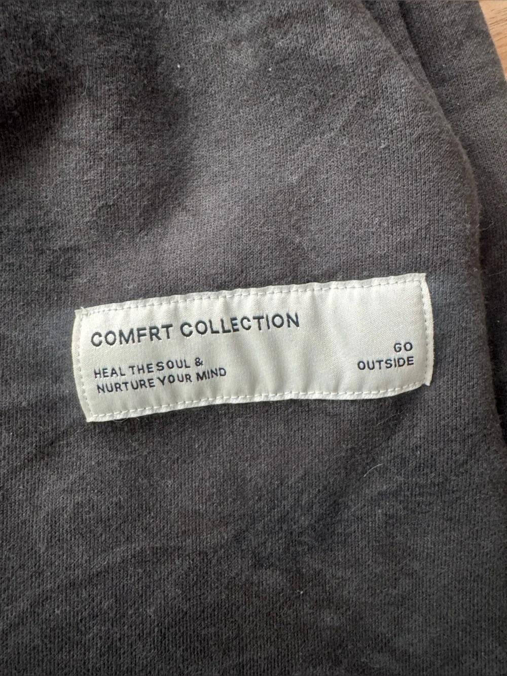 COMFRT Camo Straight Leg Sweatpants Black XL
